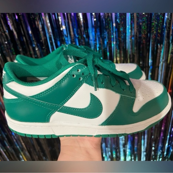 Nike Other - Big Kids Nike Dunks Green and white size 6 is equivalent to women’s 7 1/2